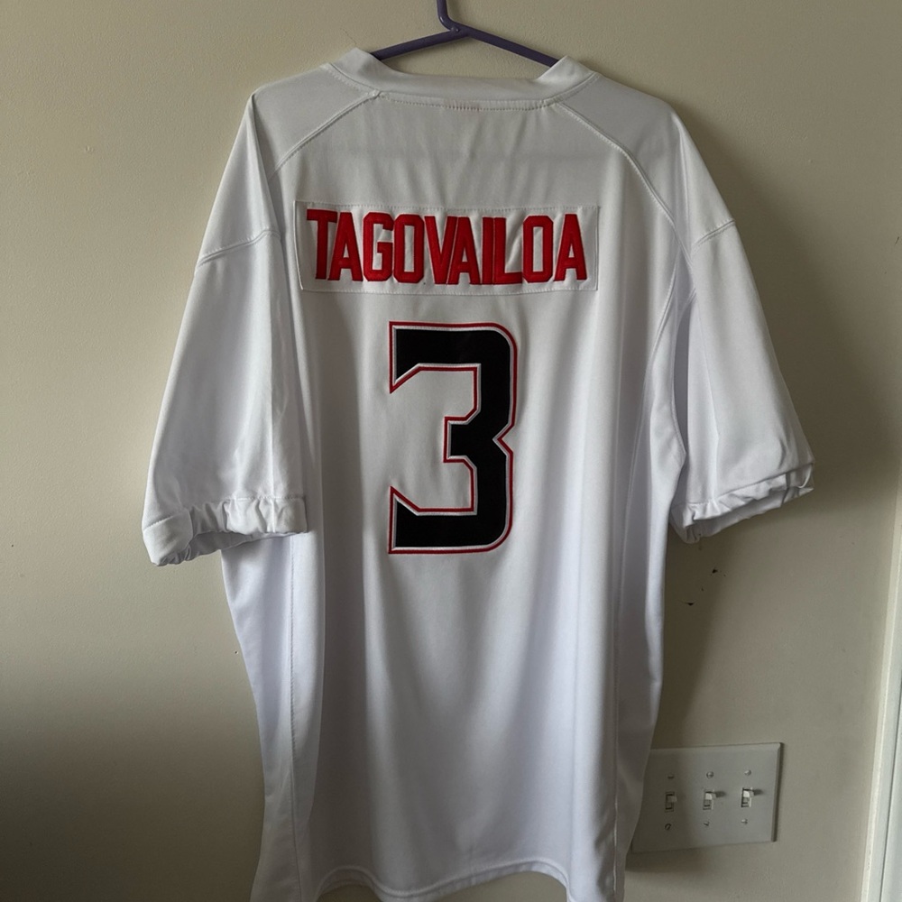 Men’s Under Armour Taulia Tagovailoa #3 Maryland Terrapins Jersey Sz 3XL - RARE - Picture 6 of 6